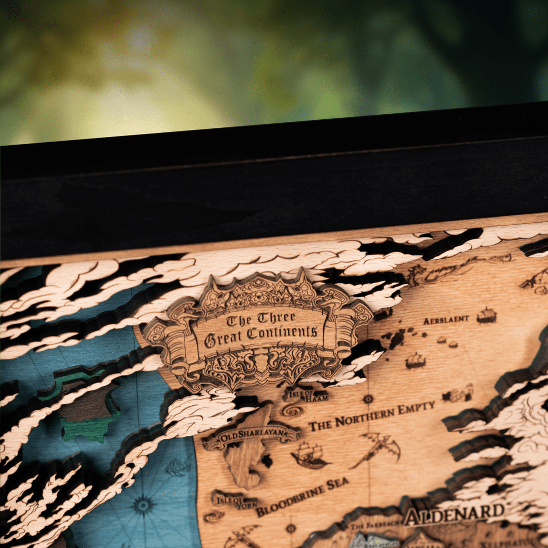 HYDAELYN 3D WOOD MAP - ZeWood