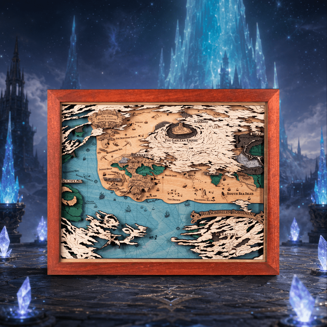 HYDAELYN 3D WOOD MAP - ZeWood