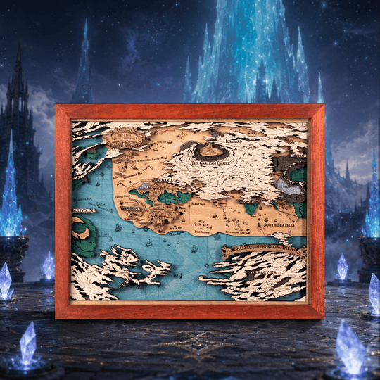 HYDAELYN 3D WOOD MAP - ZeWood