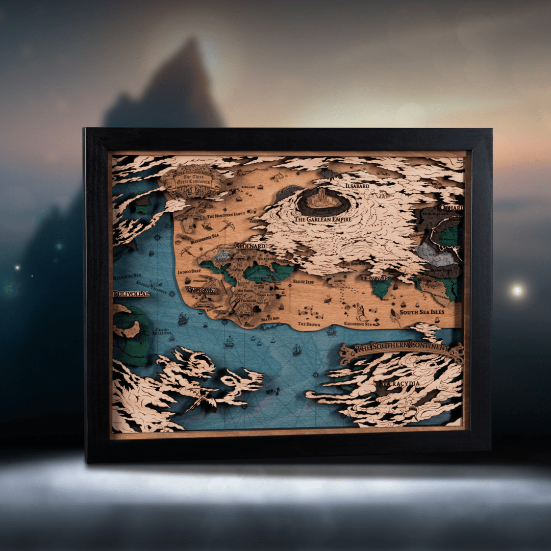 HYDAELYN 3D WOOD MAP - ZeWood