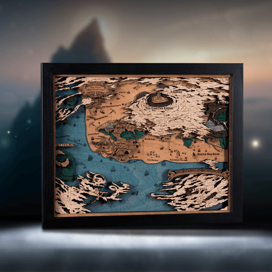 HYDAELYN 3D WOOD MAP - ZeWood