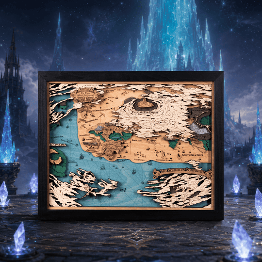 HYDAELYN 3D WOOD MAP - ZeWood