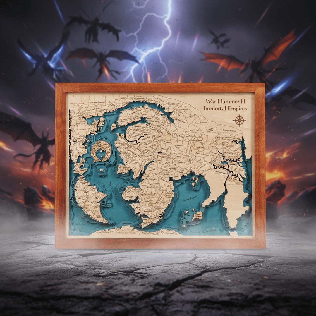 3D TOTAL WAR WOOD MAP - ZeWood