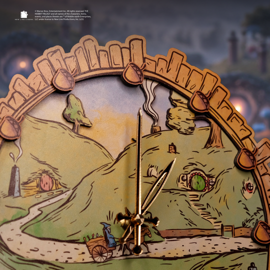 THE SHIRE™ 3D WOOD WALL CLOCK