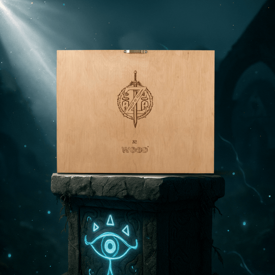 THE HYRULE 3D WOOD POSTER - ZeWood