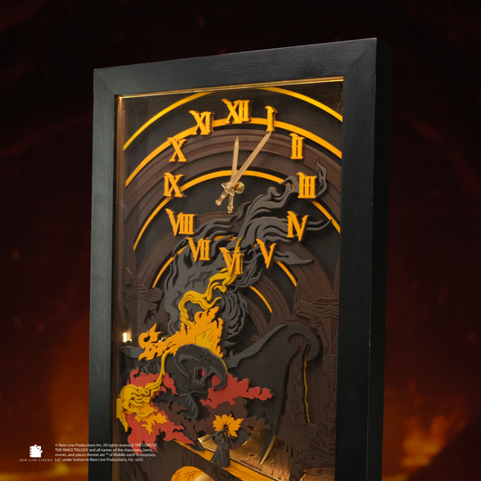 THE BALROG 3D WALL CLOCK WITH LIGHTING