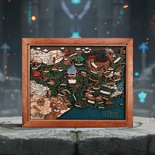 Perfect gifts for The Legend of Zelda fans or anyone into gamer decor.
