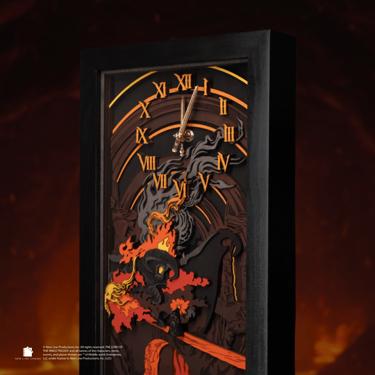 THE BALROG 3D WALL CLOCK - ZeWood