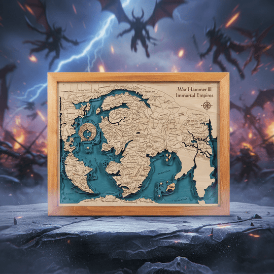 3D TOTAL WAR WOOD MAP - ZeWood