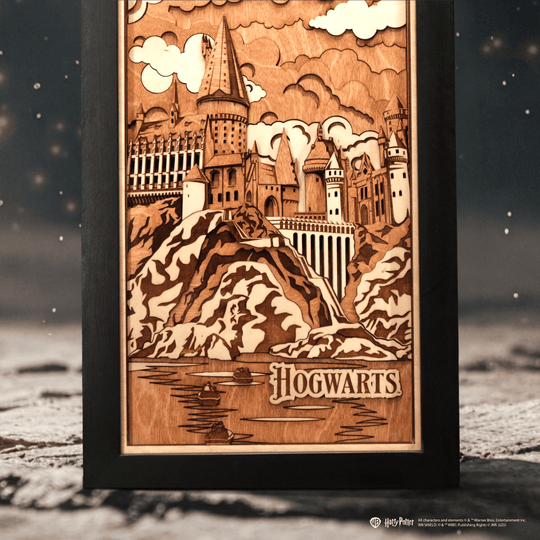 HOGWARTS™ CLOCK 2.0 - MIDNIGHT EDITION - ZeWood