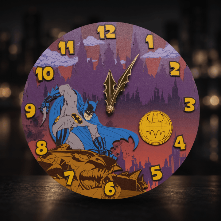 BATMAN™ DARK KNIGHT 3D WALL CLOCK