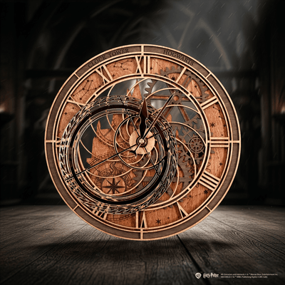 HANDCRAFTED HOGWARTS™ CLOCK TOWER 3D WALL CLOCK - OFFICIALLY LICENSED - HARRY POTTER