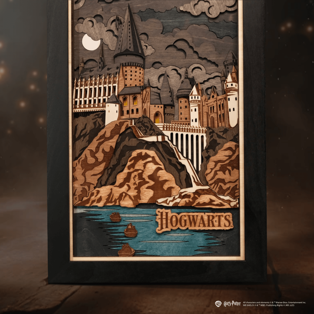 HOGWARTS™ CLOCK 2.0 - MIDNIGHT EDITION - ZeWood