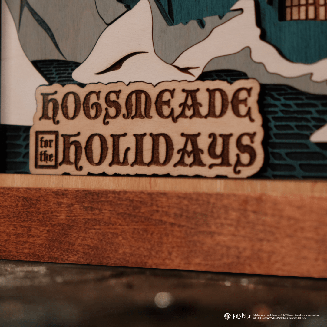 HOGSMEADE™ HOLIDAYS 3D WALL CLOCK - ZeWood