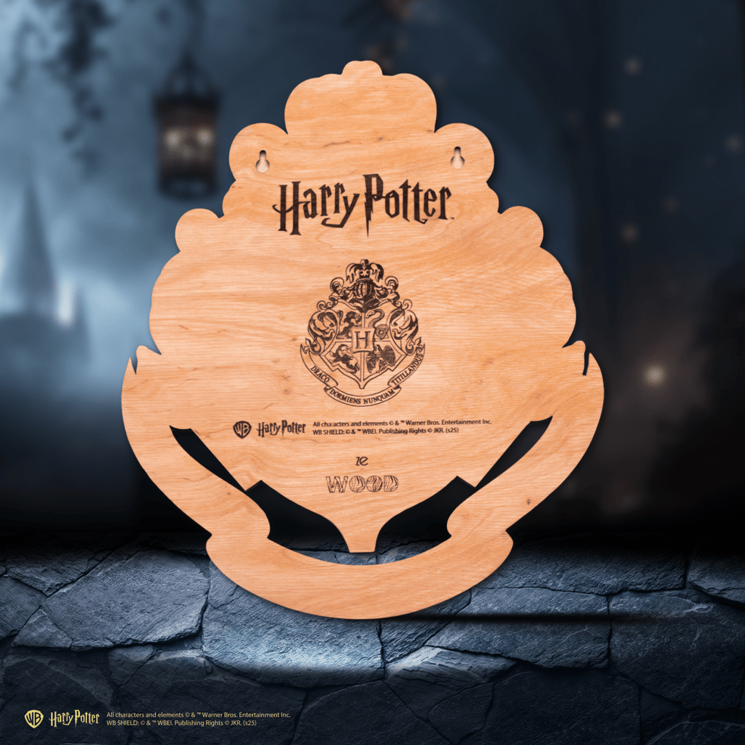 HOGWARTS™ CREST 3D WOOD POSTER - ZeWood