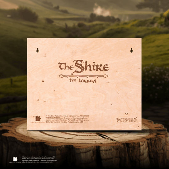 THE SHIRE 3D WOOD MAP - ZeWood