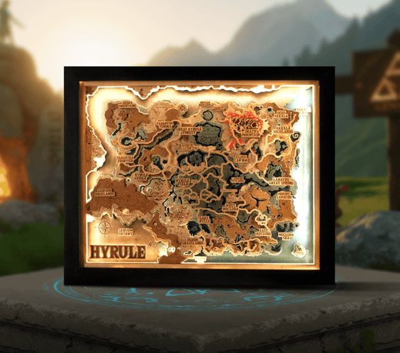 3D HYRULE WOOD MAP 2.0 - ZeWood