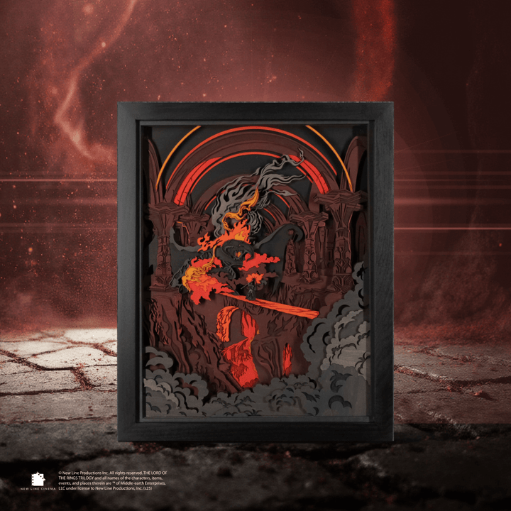 THE BALROG 3D WALL POSTER