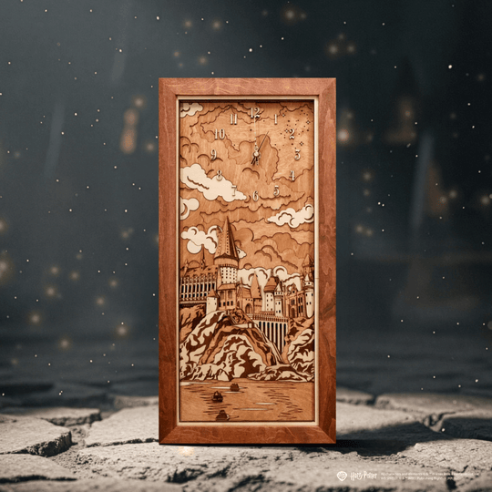 HOGWARTS™ CLOCK 2.0 - MIDNIGHT EDITION - ZeWood
