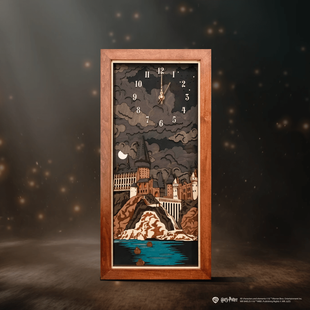 HOGWARTS™ CLOCK 2.0 - MIDNIGHT EDITION - ZeWood