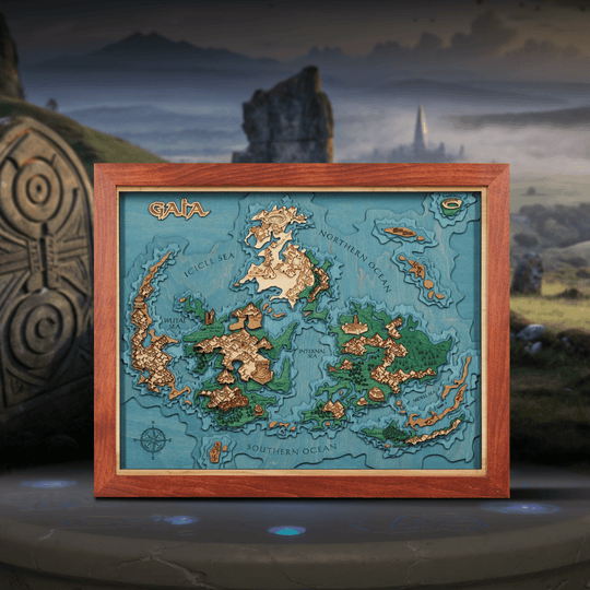 GAIA 3D WOOD MAP - ZeWood