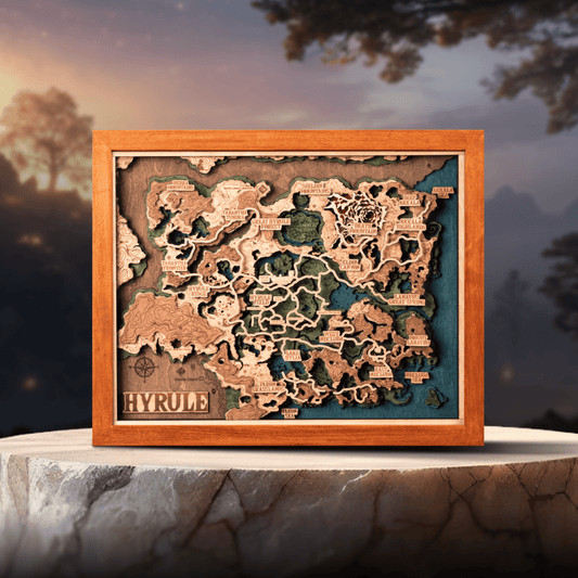 3D HYRULE WOOD MAP 2.0 - ZeWood