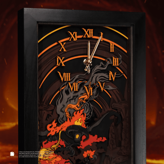THE BALROG 3D WALL CLOCK - ZeWood