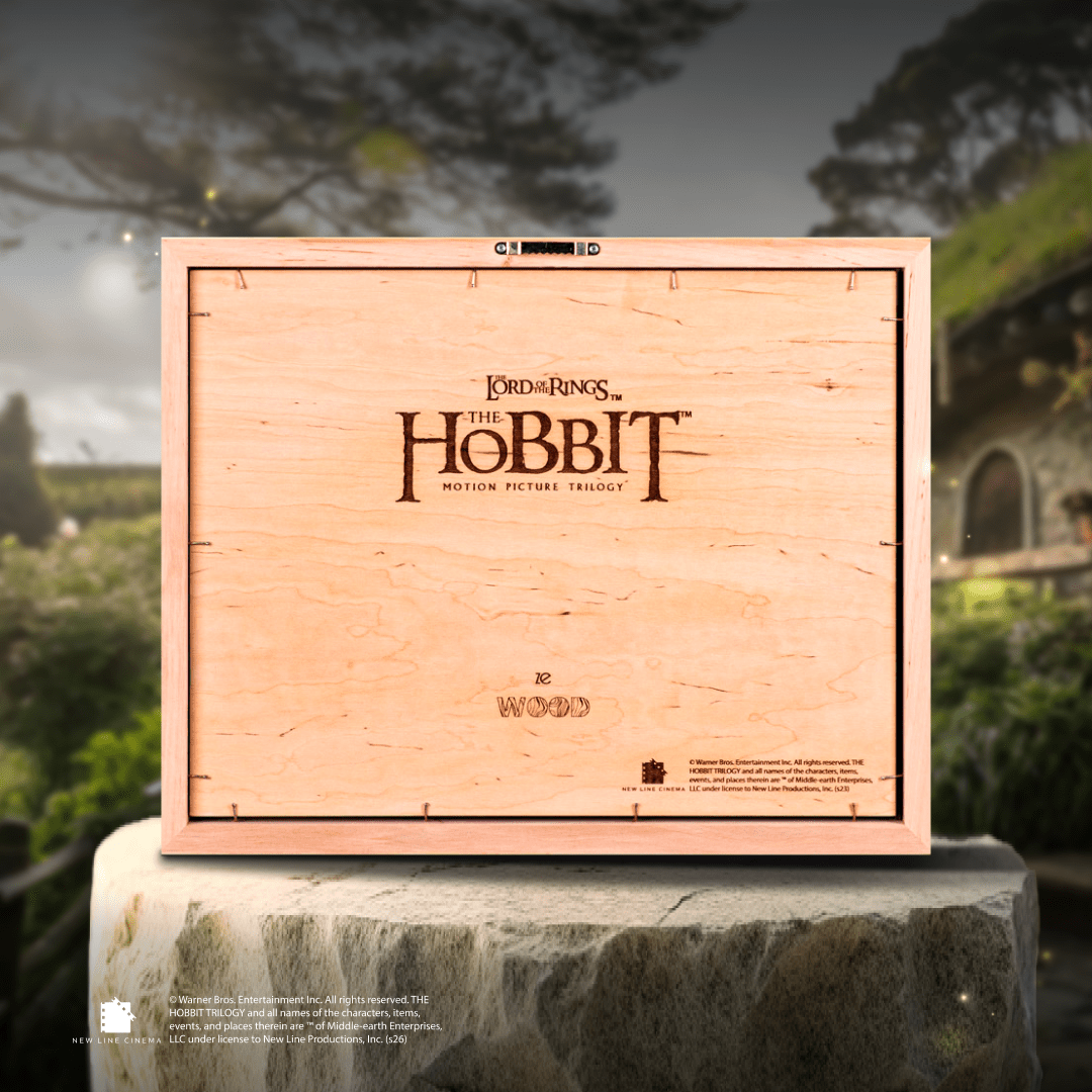 3D MIDDLE EARTH™ 3D WOOD MAP NATURAL EDITION - ZeWood