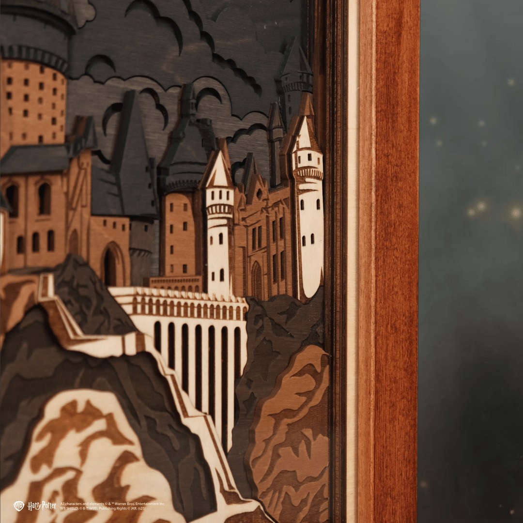 HOGWARTS™ CLOCK 2.0 - MIDNIGHT EDITION - ZeWood