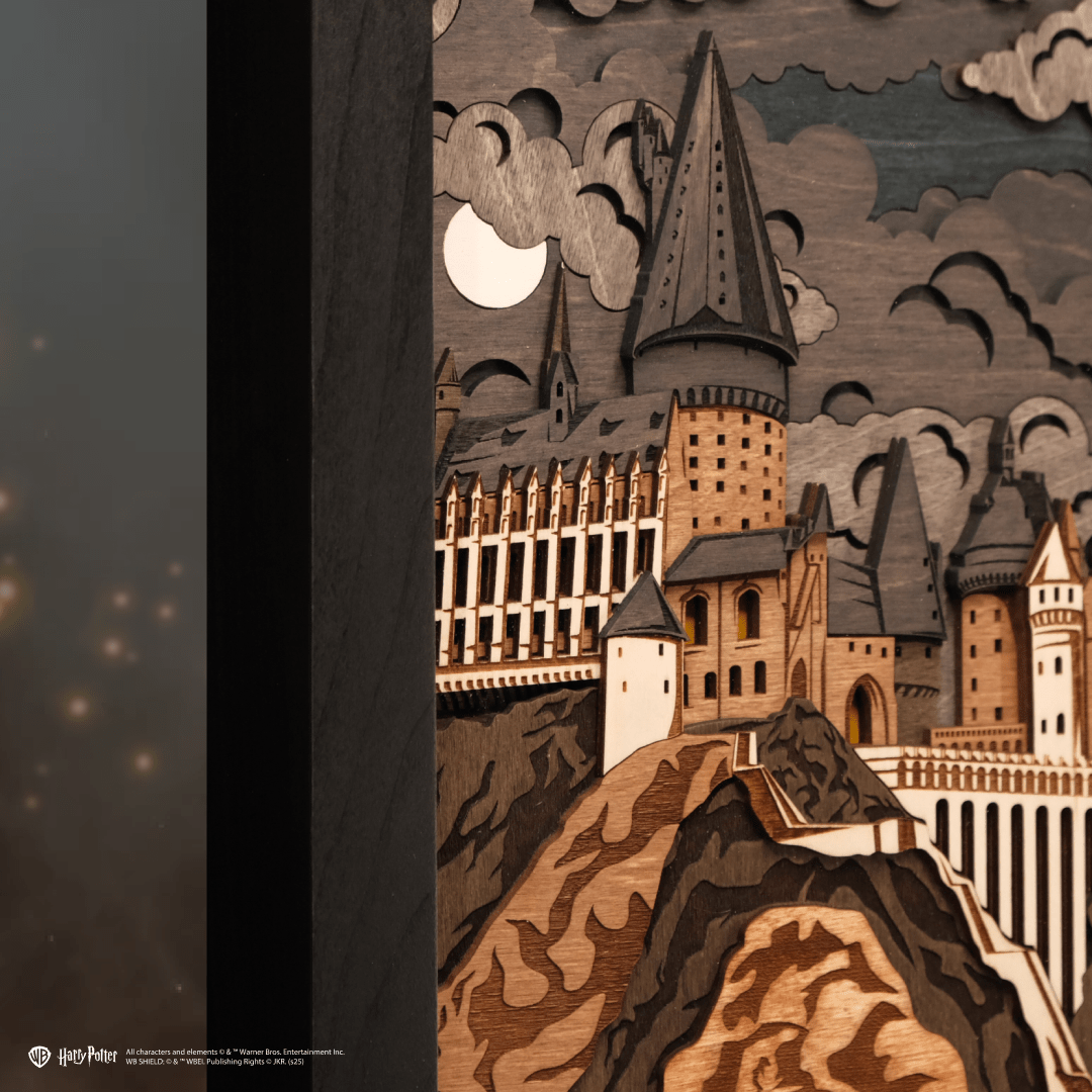 HOGWARTS™ CLOCK 2.0 - MIDNIGHT EDITION - ZeWood