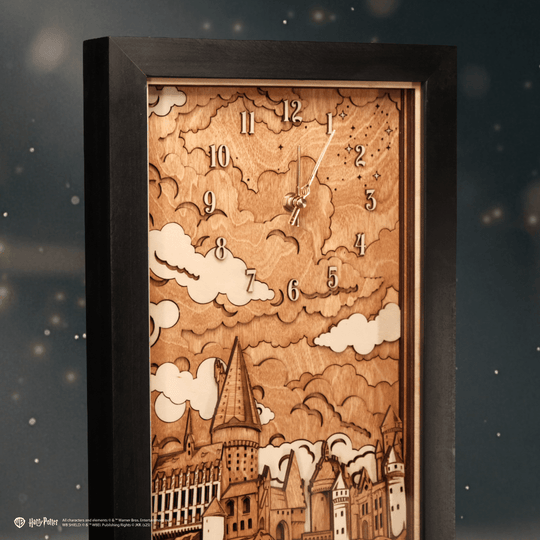 HOGWARTS™ CLOCK 2.0 - MIDNIGHT EDITION - ZeWood