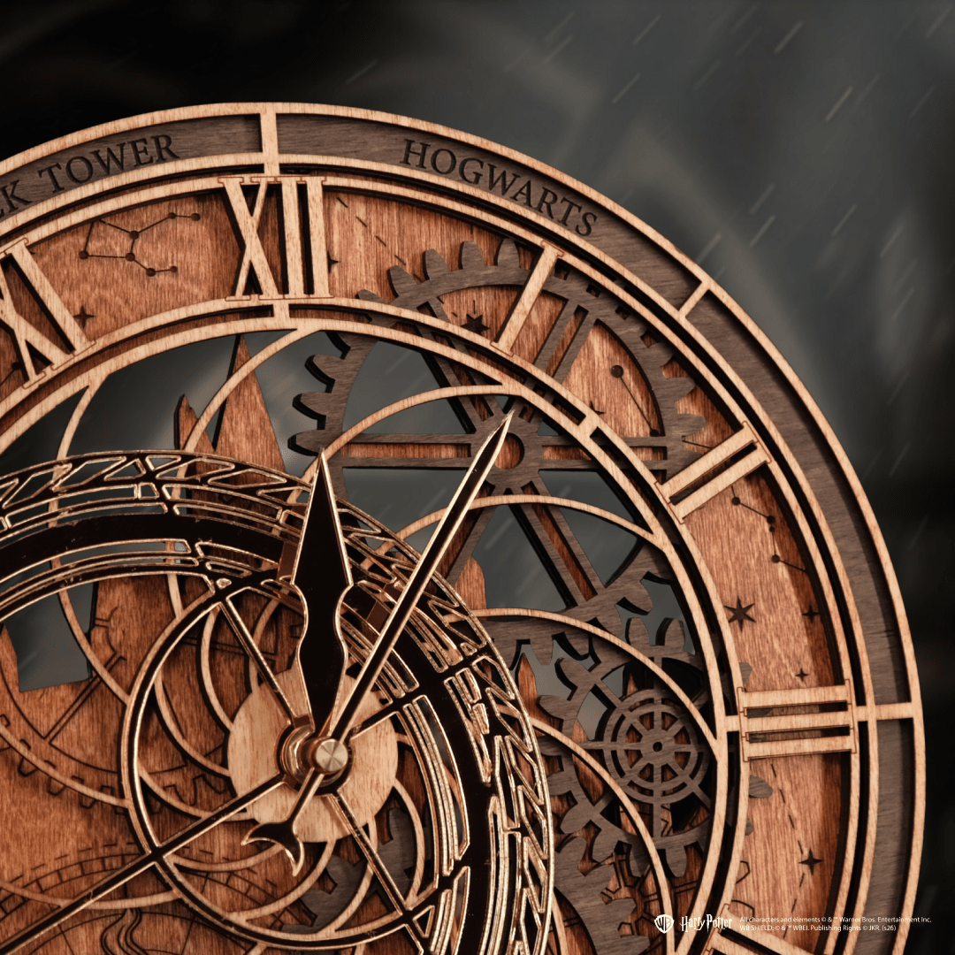 CLOCK TOWER: HOGWARTS™ 3D WALL CLOCK - ZeWood