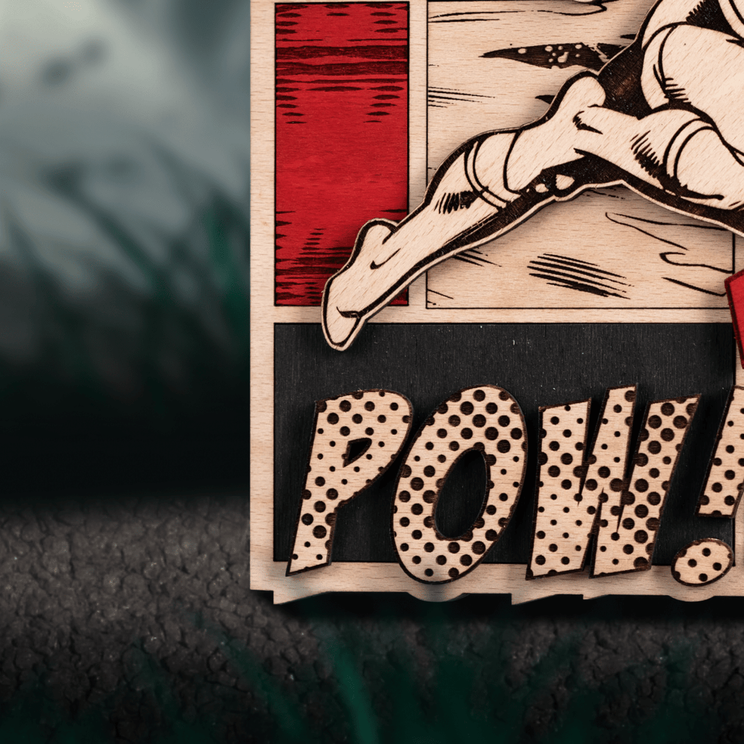 SUPERMAN POSTER: UNSTOPPABLE POWER! – A Bold Housewarming Gift - ZeWood