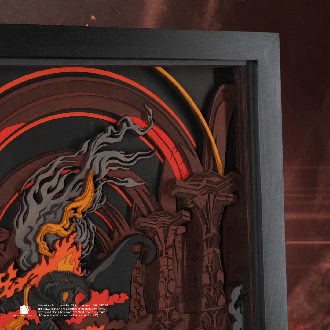 THE BALROG 3D WALL POSTER - ZeWood