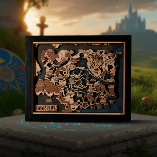 3D HYRULE WOOD MAP 2.0 - ZeWood