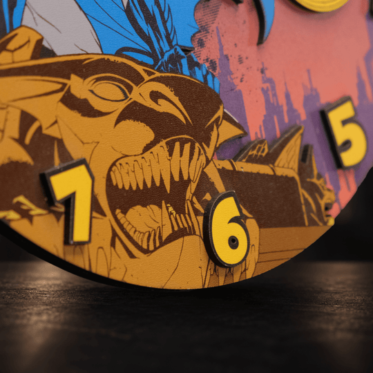 BATMAN™ DARK KNIGHT 3D WALL CLOCK - ZeWood