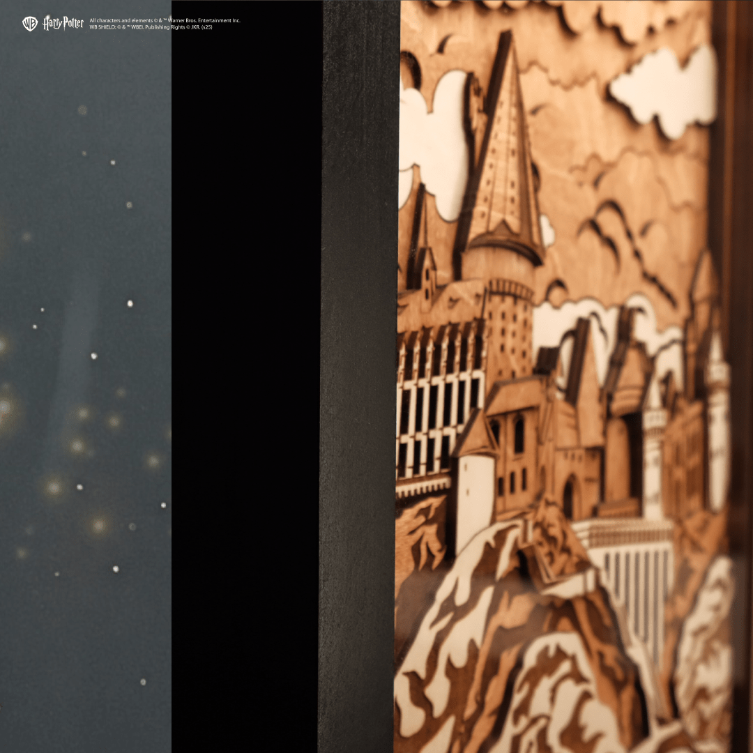 HOGWARTS™ CLOCK 2.0 - MIDNIGHT EDITION - ZeWood