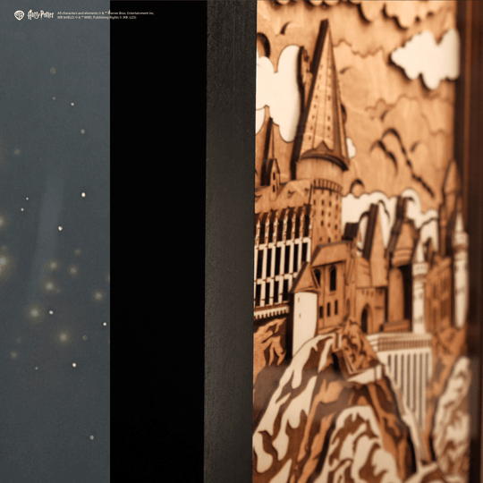 HOGWARTS™ CLOCK 2.0 - MIDNIGHT EDITION - ZeWood