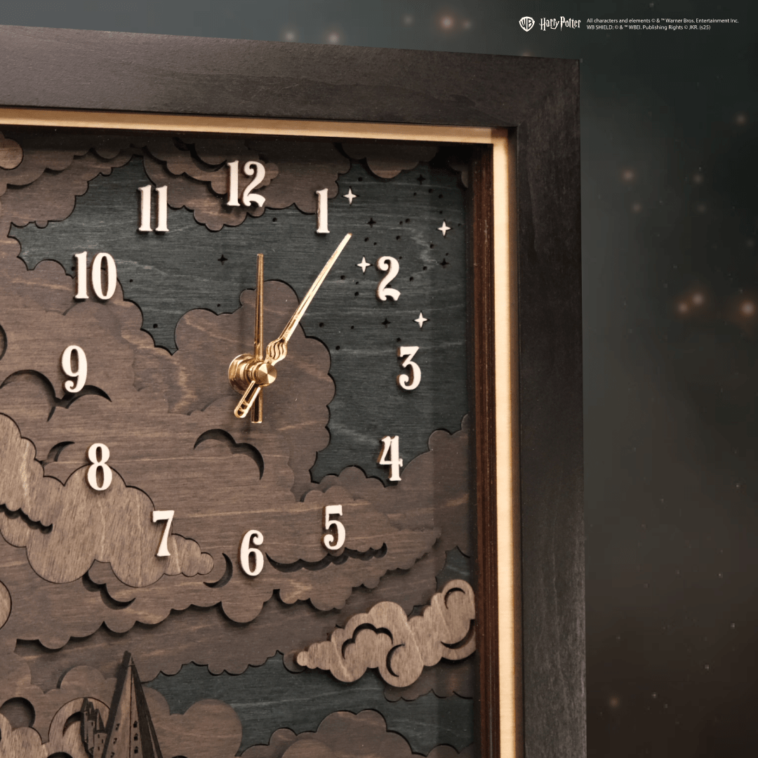 HOGWARTS™ CLOCK 2.0 - MIDNIGHT EDITION - ZeWood