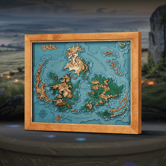 GAIA 3D WOOD MAP - ZeWood