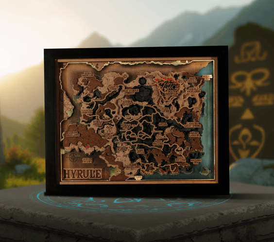 3D HYRULE WOOD MAP 2.0 - ZeWood