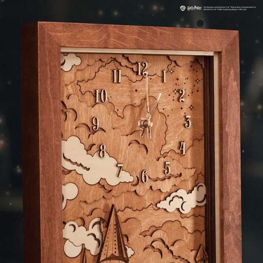 HOGWARTS™ CLOCK 2.0 - MIDNIGHT EDITION - ZeWood