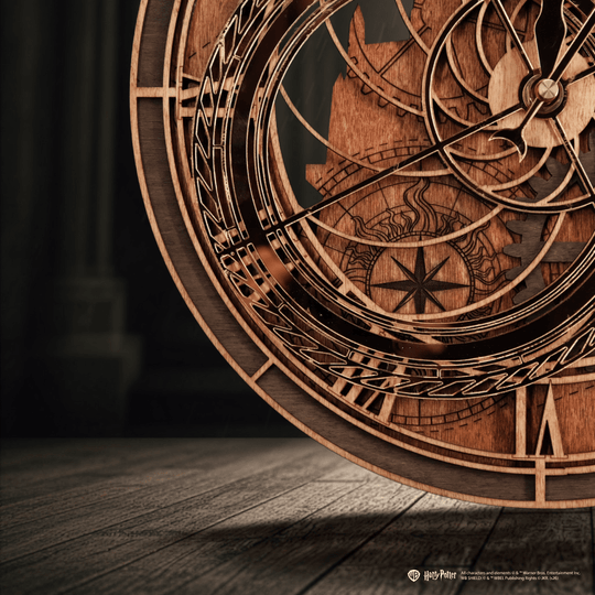CLOCK TOWER: HOGWARTS™ 3D WALL CLOCK - ZeWood