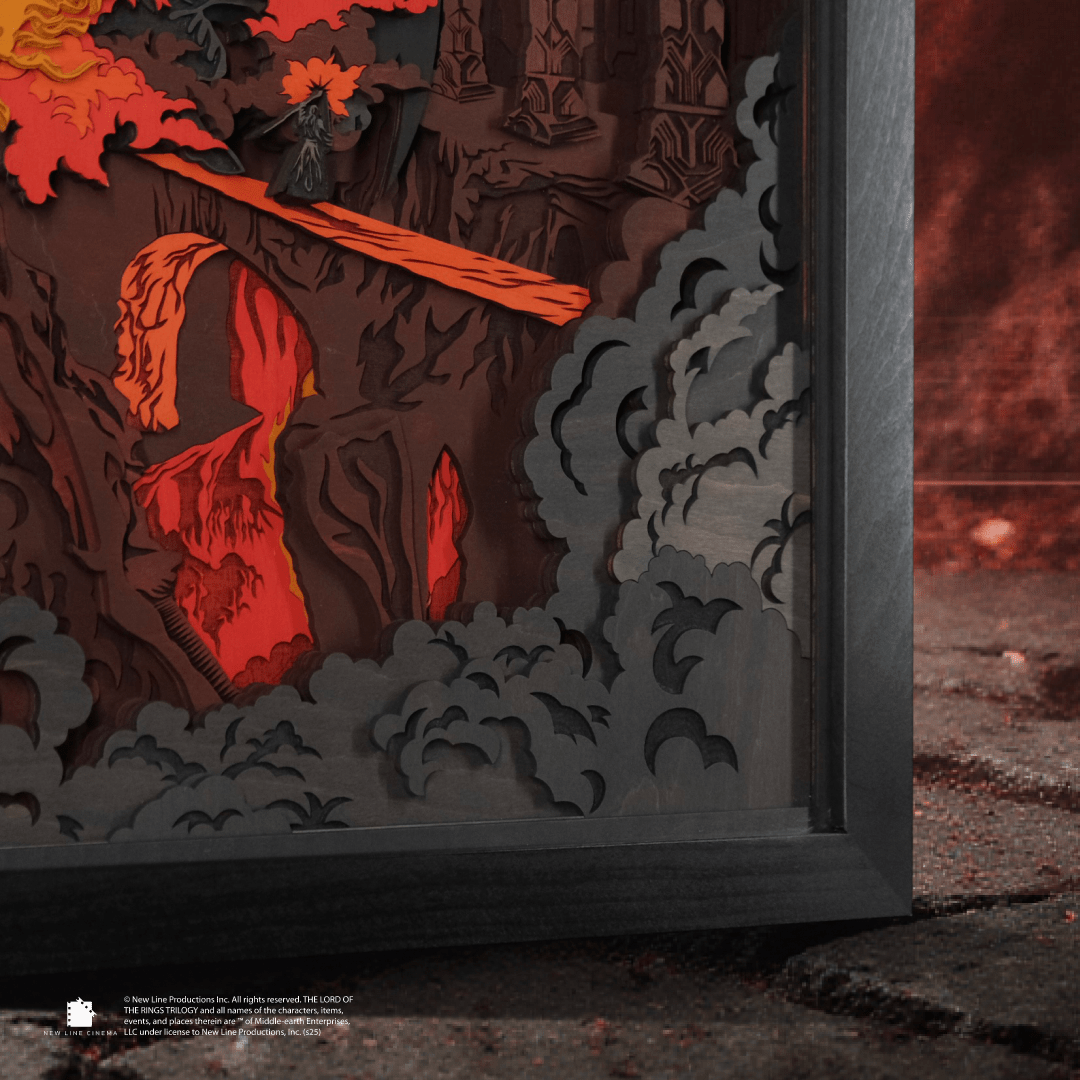 THE BALROG 3D WALL POSTER - ZeWood