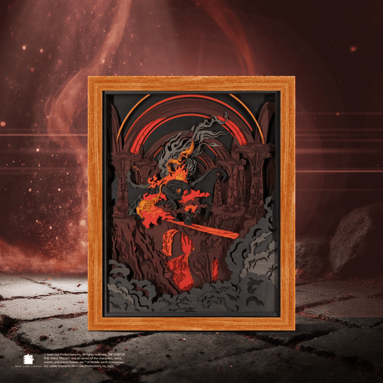 THE BALROG 3D WALL POSTER - ZeWood