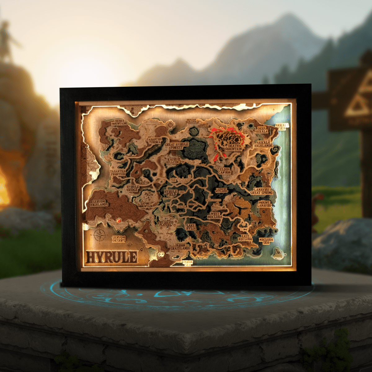 3D HYRULE WOOD MAP 2.0 - ZeWood