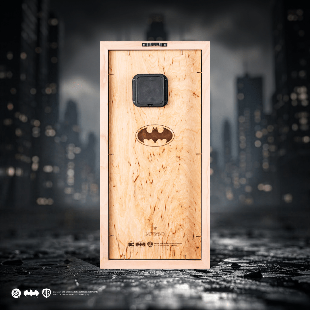 BATMAN™ NIGHT 3D WOOD CLOCK - ZeWood