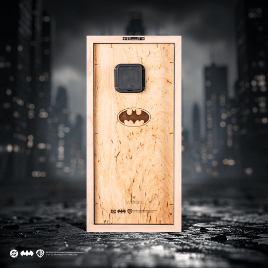 BATMAN™ NIGHT 3D WOOD CLOCK - ZeWood