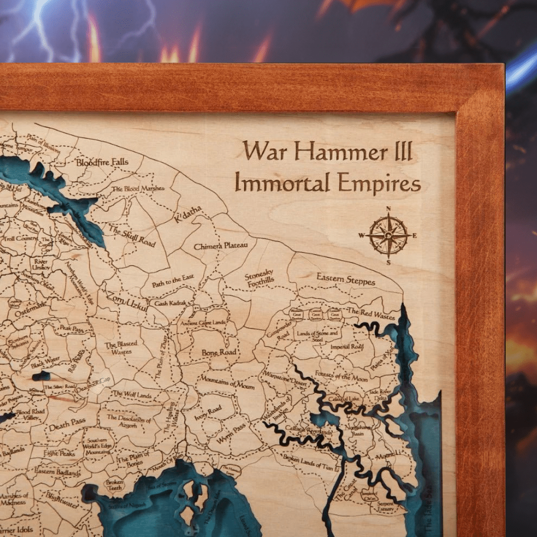 3D TOTAL WAR WOOD MAP - ZeWood