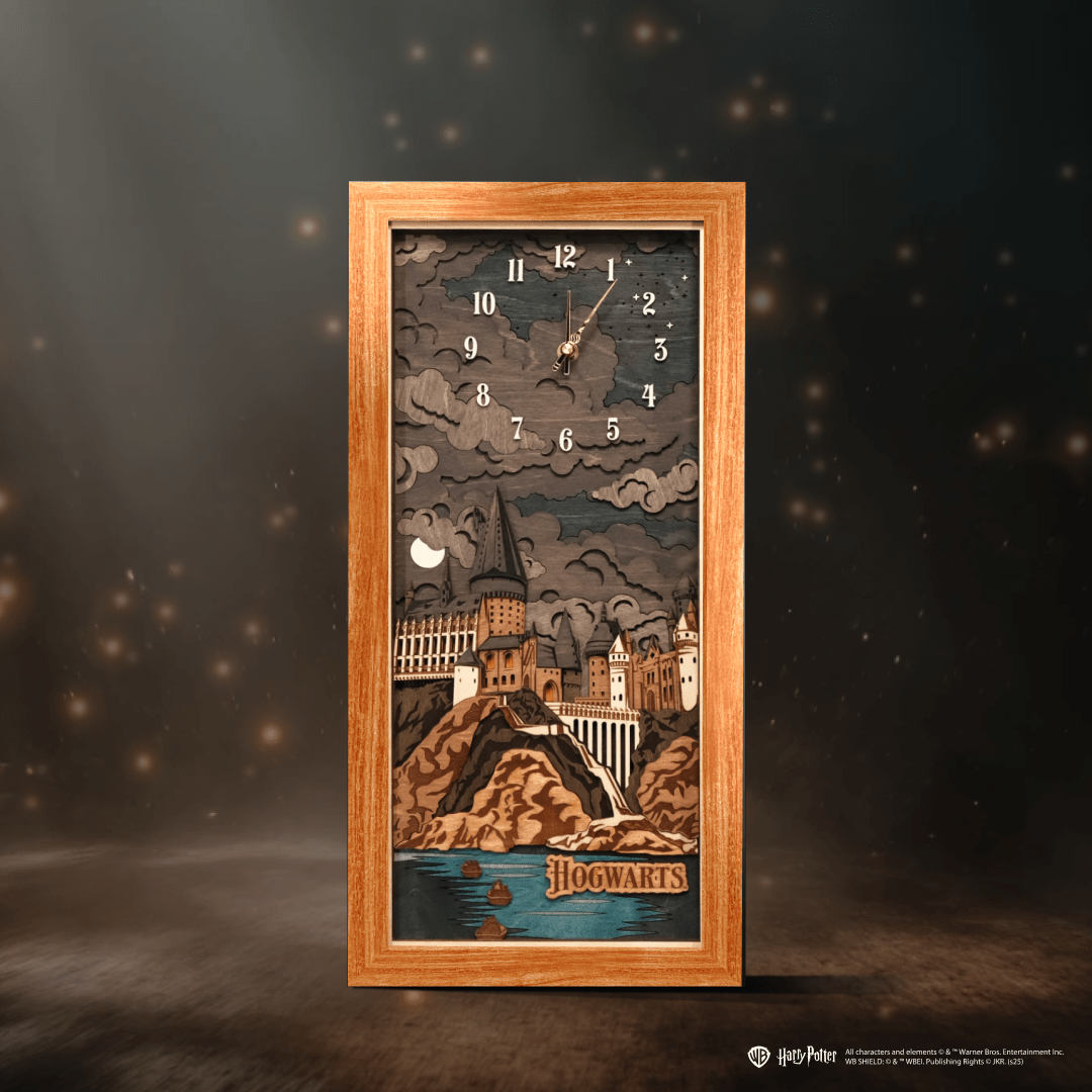 HOGWARTS™ CLOCK 2.0 - MIDNIGHT EDITION - ZeWood